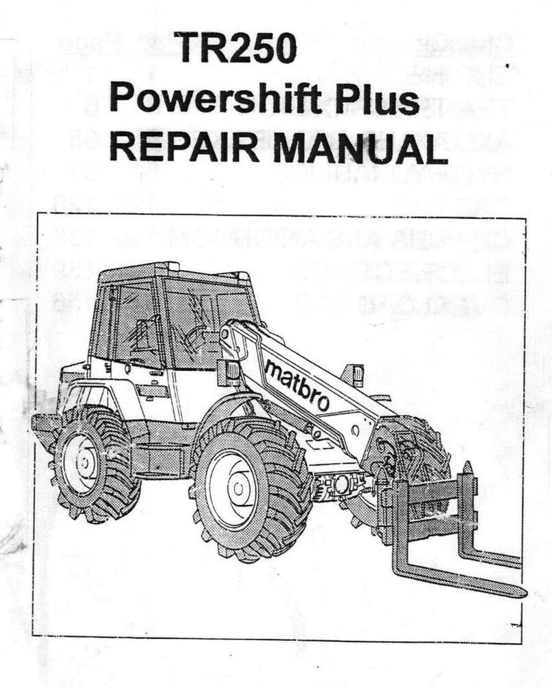 matbro tr200 workshop manual